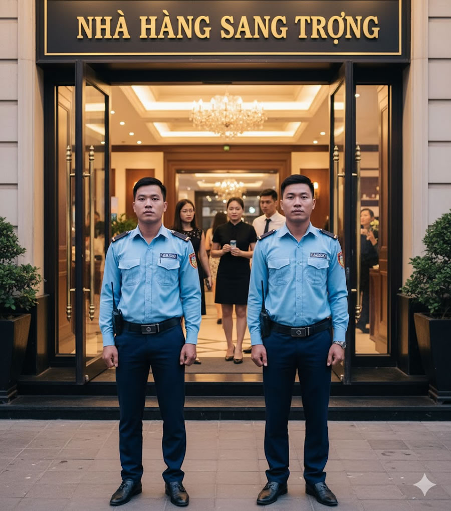 Dịch vụ bảo vệ nh&agrave; h&agrave;ng qu&aacute;n ăn Vinh Nghệ An